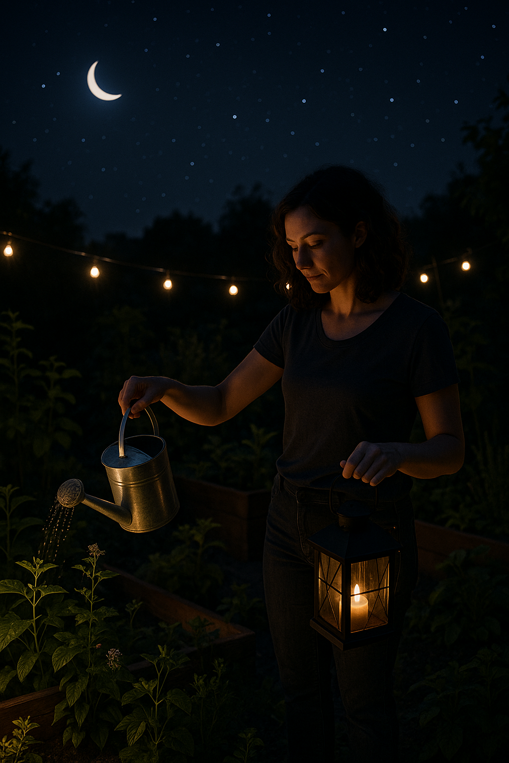 Midnight Gardening: The Peaceful Planting Trend Growing After Dark