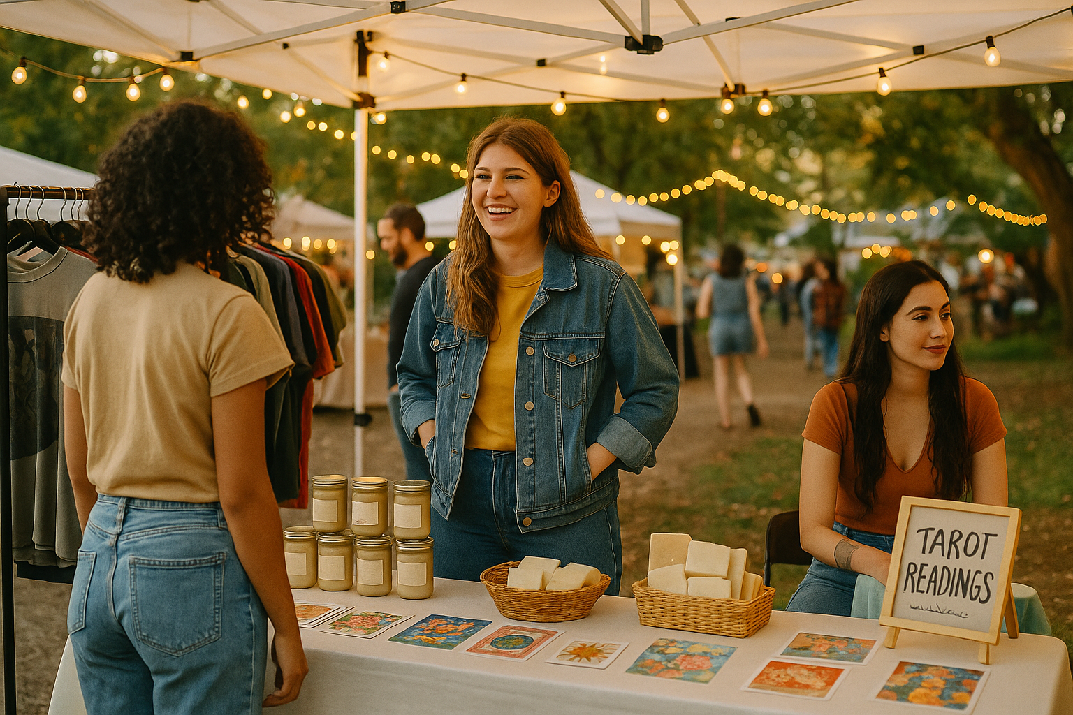 Pop-Up Market Profits: How Weekend Side Hustlers Are Earning Big Without Going Online