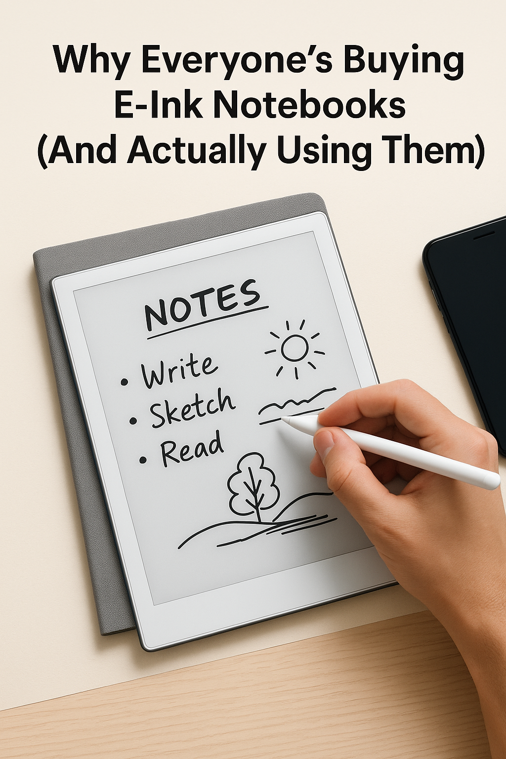 Why E-Ink Notebooks Like reMarkable and Kindle Scribe Are Replacing Paper (For Good)