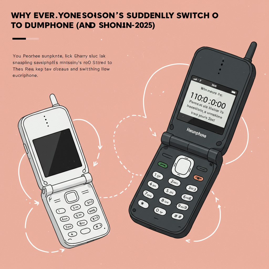 Why More People Are Switching to Dumbphones in 2025 (And If You Should Too)