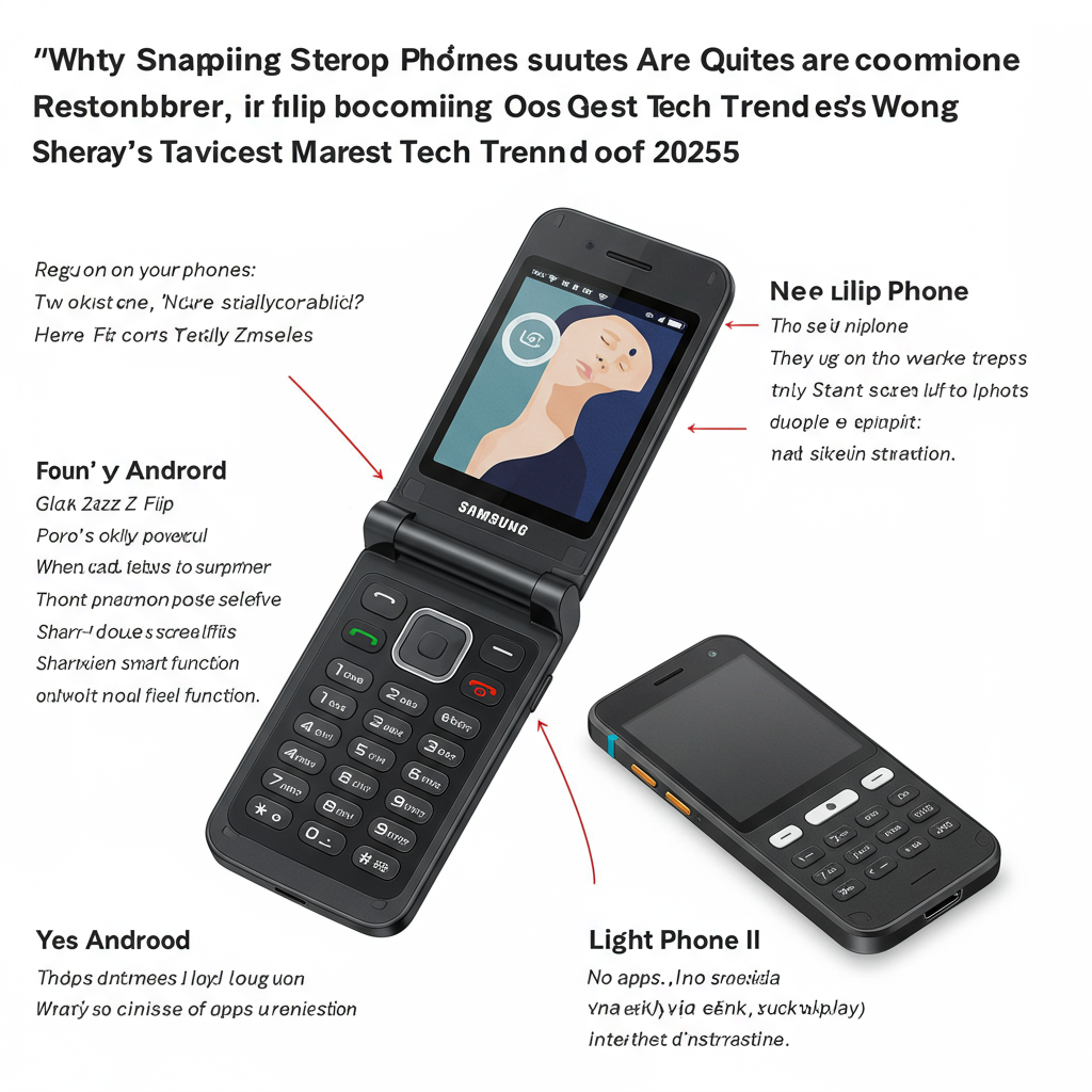 Why Flip Phones Are the Unexpected Tech Comeback of 2025