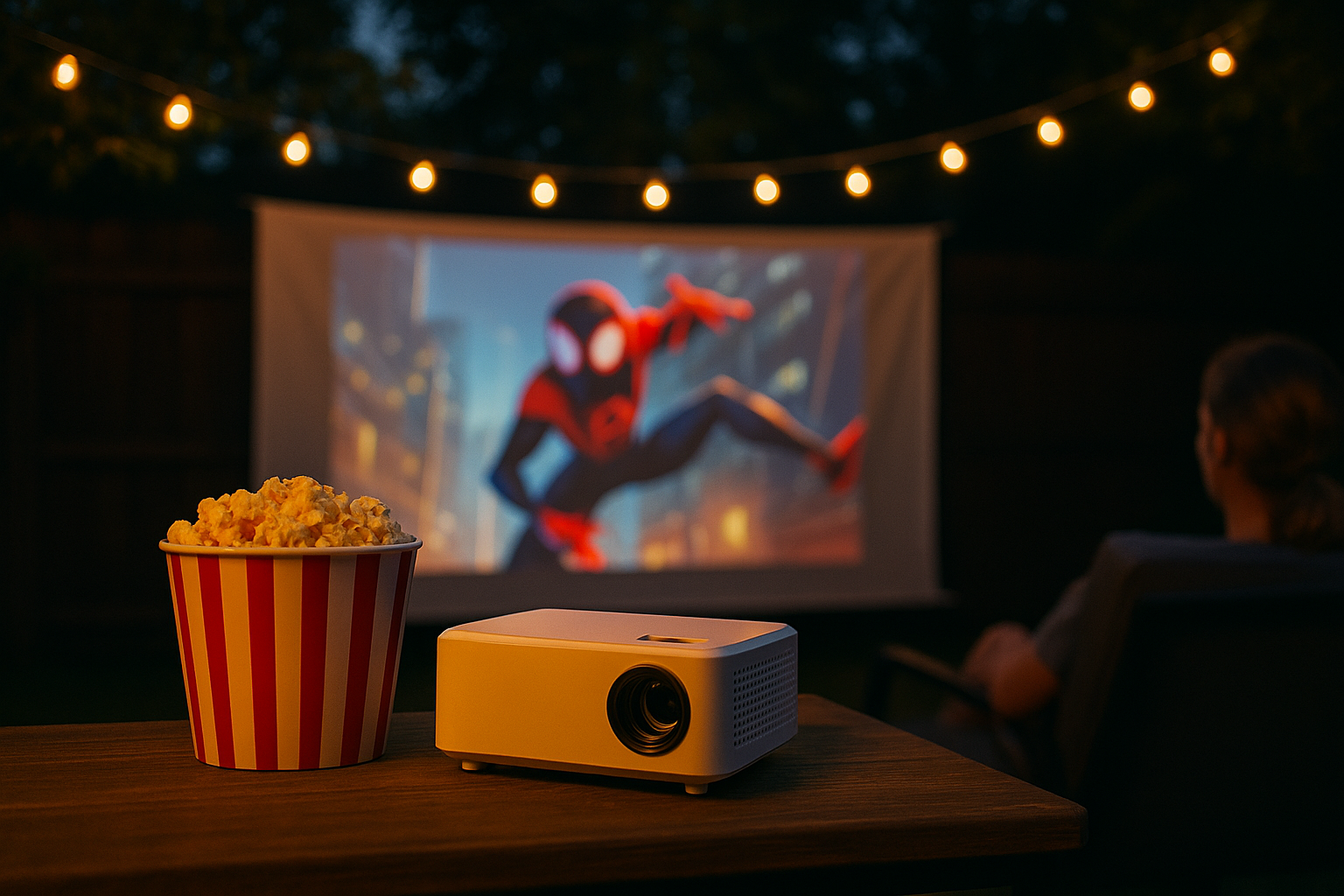Backyard Movie Magic: Testing a $70 Mini Projector That Surprised Me