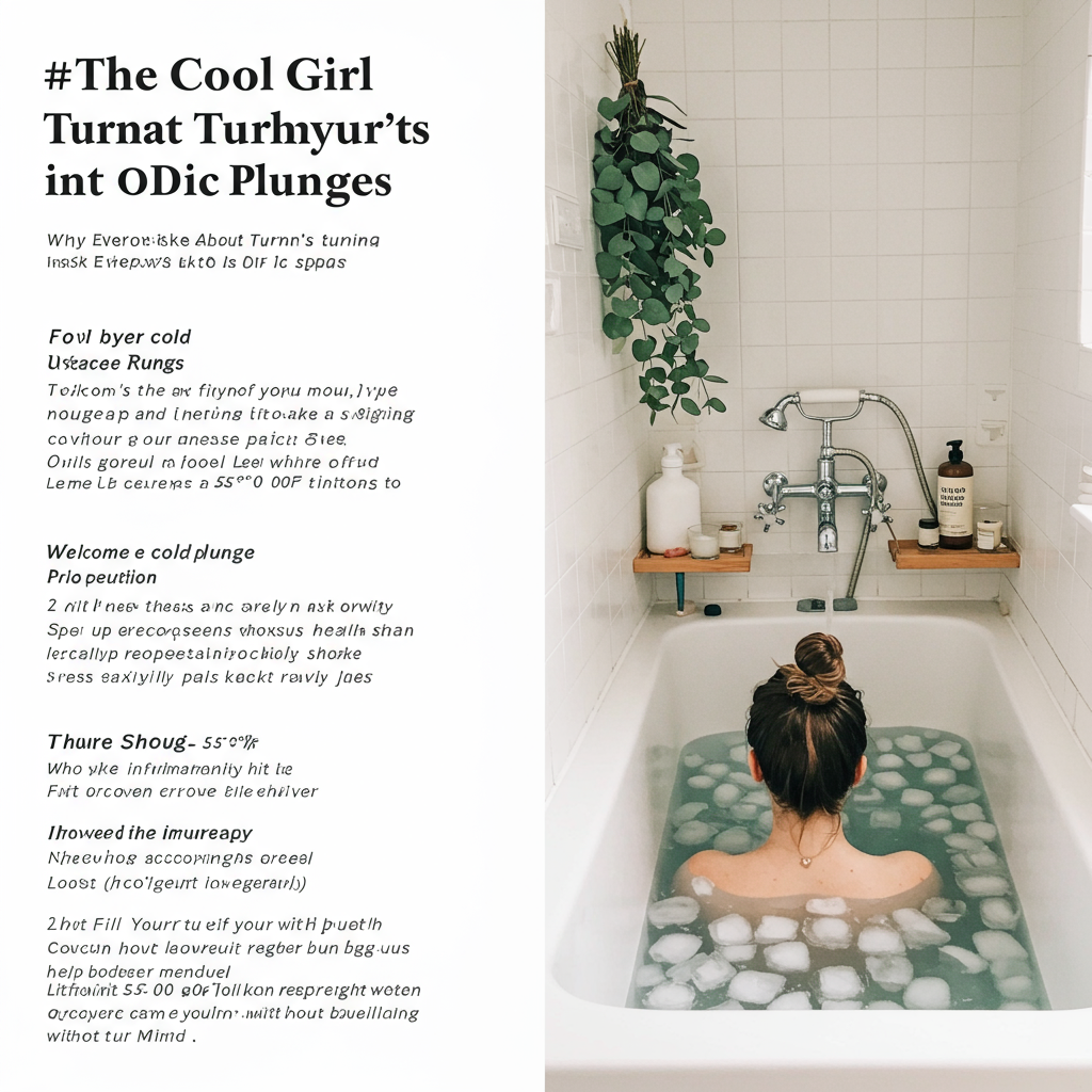 How to Start Cold Plunging at Home: Benefits, Tips & Beginner Guide