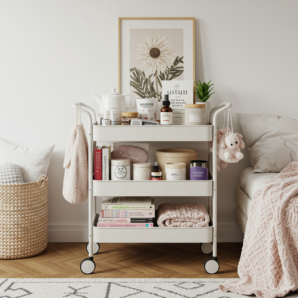 How to Build a Comfort Cart: The Cozy Home Trend Everyone’s Obsessed With